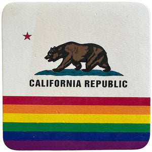 Leather Coaster "Pride Republic"